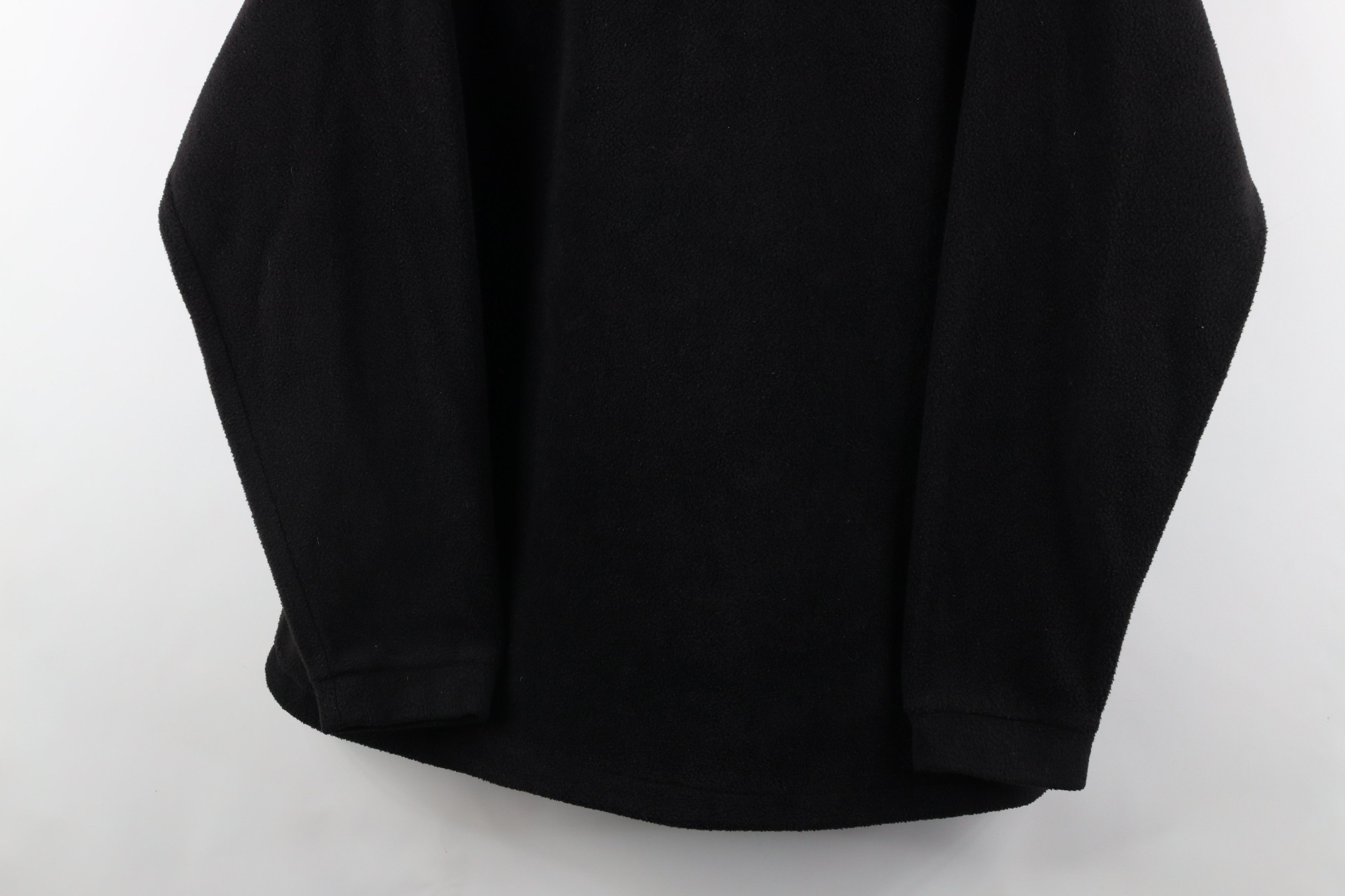 Vintage Vintage 90s Streetwear Fleece Pullover Sweater Black Size US L / EU 52-54 / 3 - 3 Thumbnail