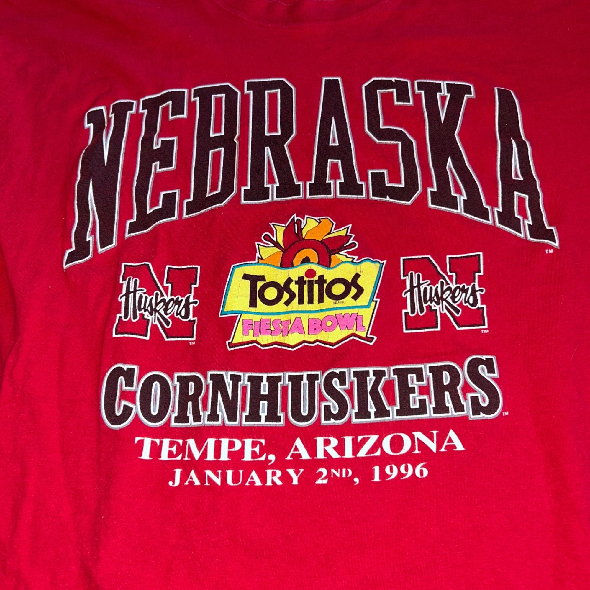 Other Vintage Nebraska Cornhuskers Shirt Size US XL / EU 56 / 4 - 2 Thumbnail