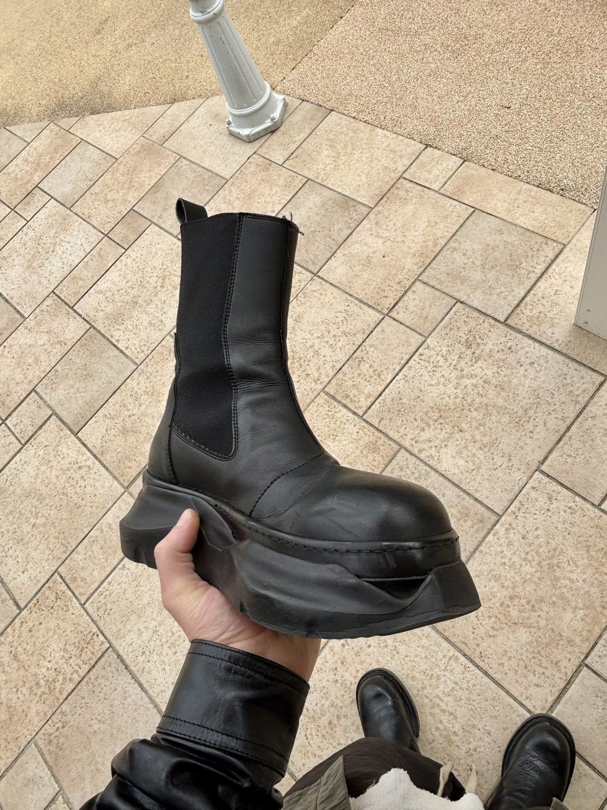 Rick Owens Rick Owens Beatles abstrast vegan leather Size US 9 / EU 42 - 3 Thumbnail