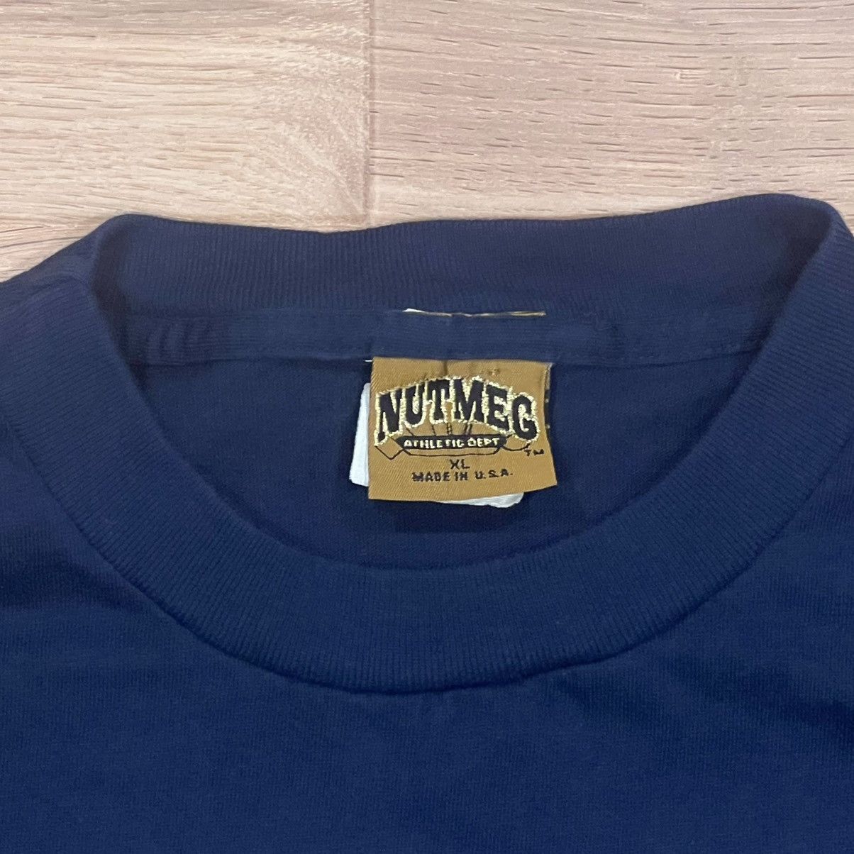 Nutmeg Vintage Cleveland Indians Nutmeg Navy Blue XL T Shirt Size US XL / EU 56 / 4 - 3 Thumbnail