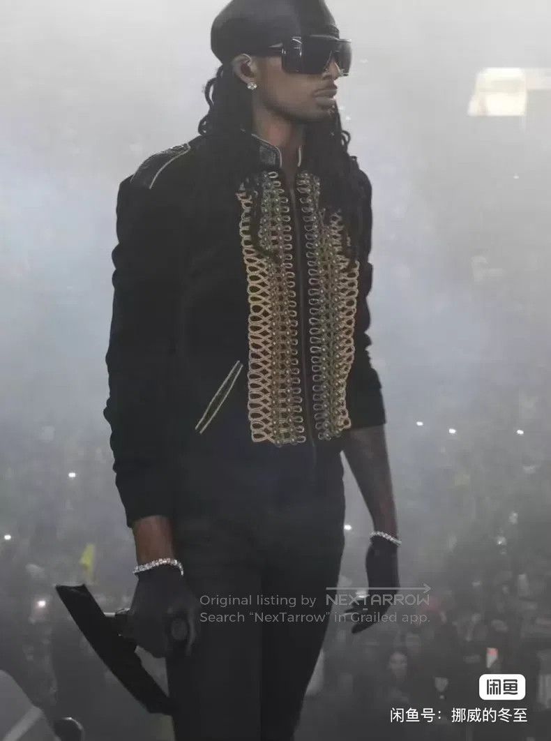 Saint Laurent Paris Saint Laurent Paris Palace Snake Pattern Jacket i Size US S / EU 44-46 / 1 - 6 Thumbnail