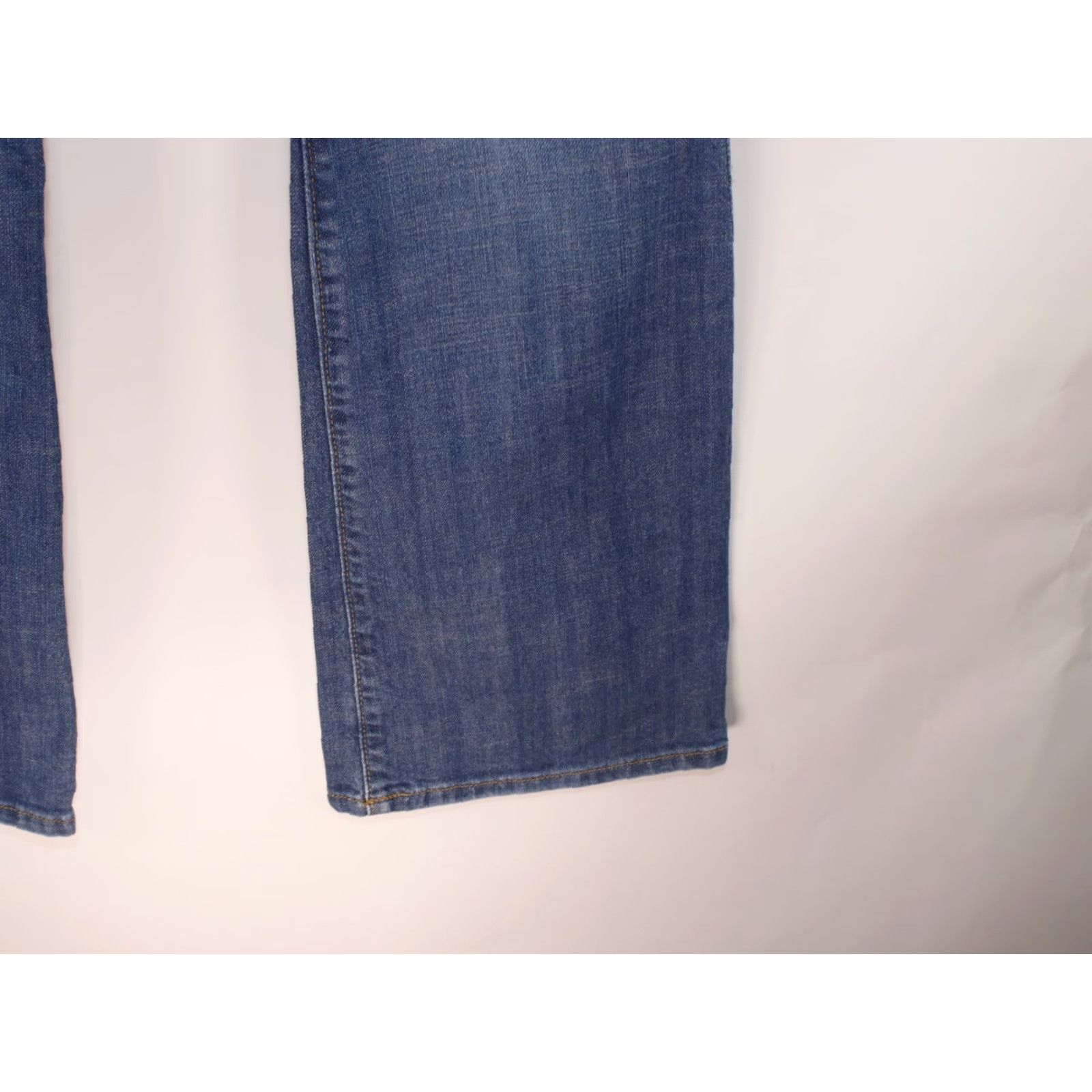 Gap VINTAGE Gap Curvy Flare Blue Jeans Women's Size 8 Blue Stone Washed Mid Rise 29X29 Size 29" - 3 Thumbnail