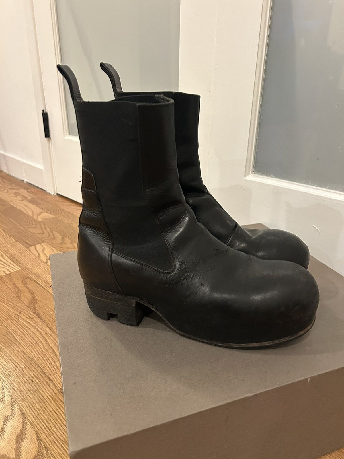 Rick Owens SS21 Phlegethon Rick Owens Beatle Ballast Boots Size US 10 / EU 43 - 9 Thumbnail