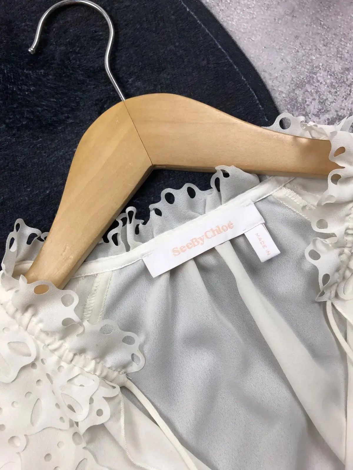 See by Chloe SEE BY CHLOE Vintage Avantgarde With Lace Streetwear Y2k Size XS / US 0-2 / IT 36-38 - 5 Thumbnail