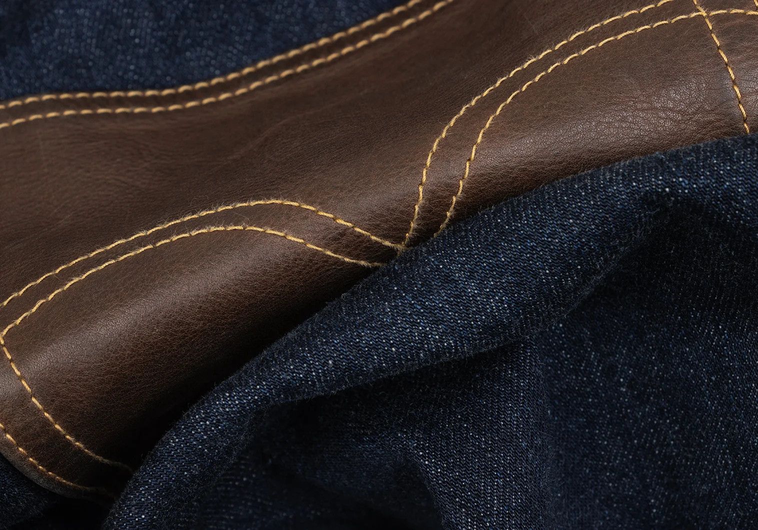Junya Watanabe Denim with Leather Coin Pocket in Indigo Color Size US 30 / EU 46 - 16 Thumbnail