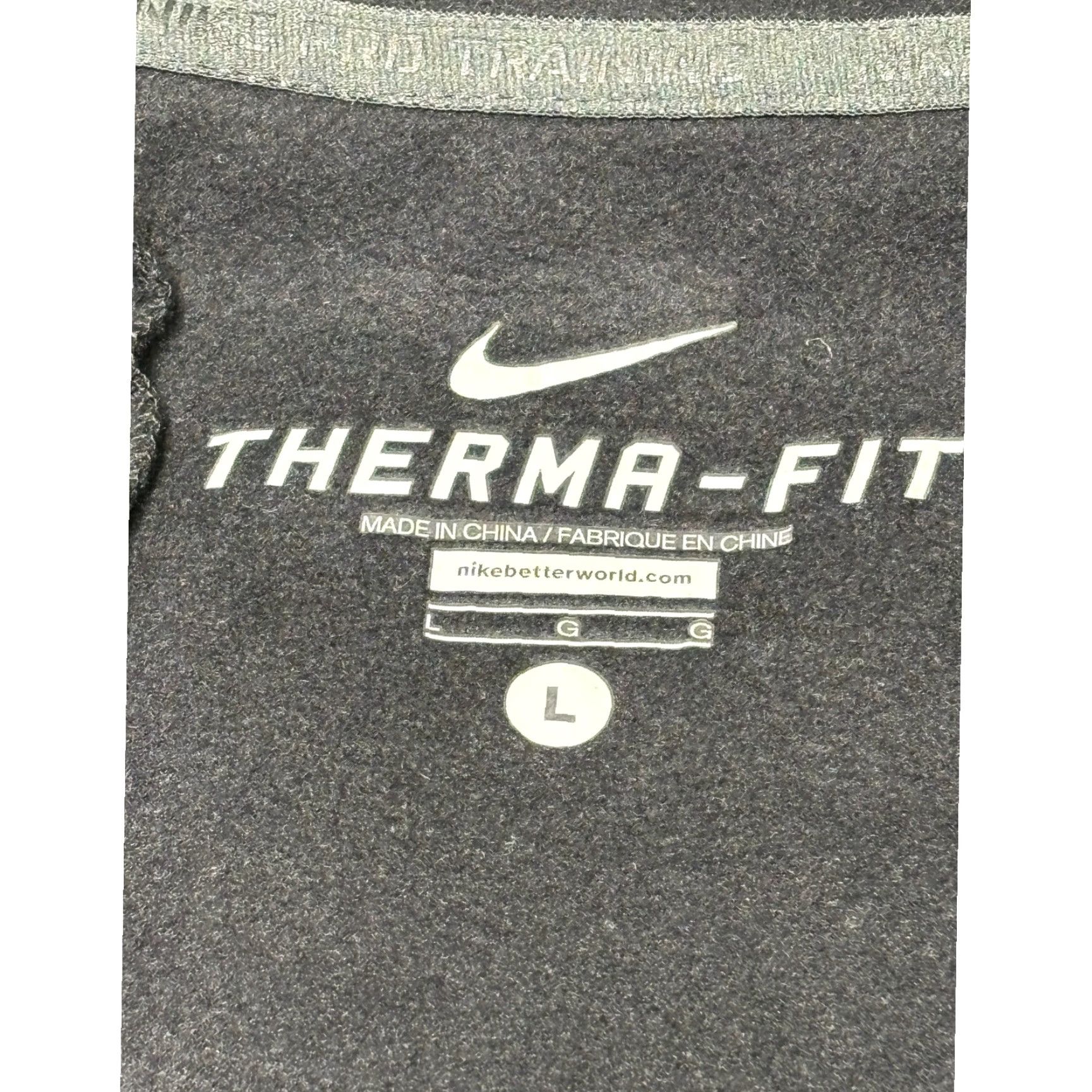 Nike Nike Therma-FIT Mens Full Zip Hoodie Gray Training Jacket L Size US L / EU 52-54 / 3 - 5 Thumbnail