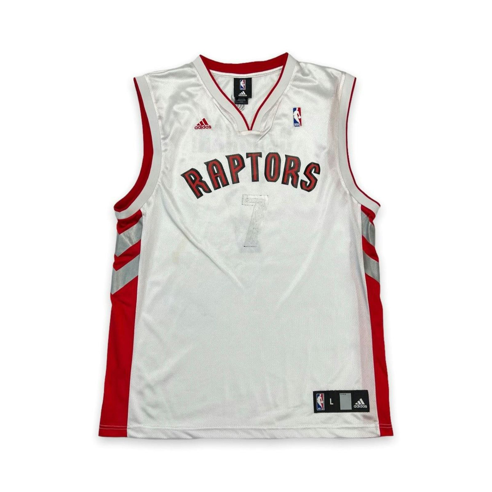 Adidas × NBA × Vintage Adidas Andrea Bargnani Toronto Raptors NBA Jersey Basketball Size US L / EU 52-54 / 3 - 4 Thumbnail
