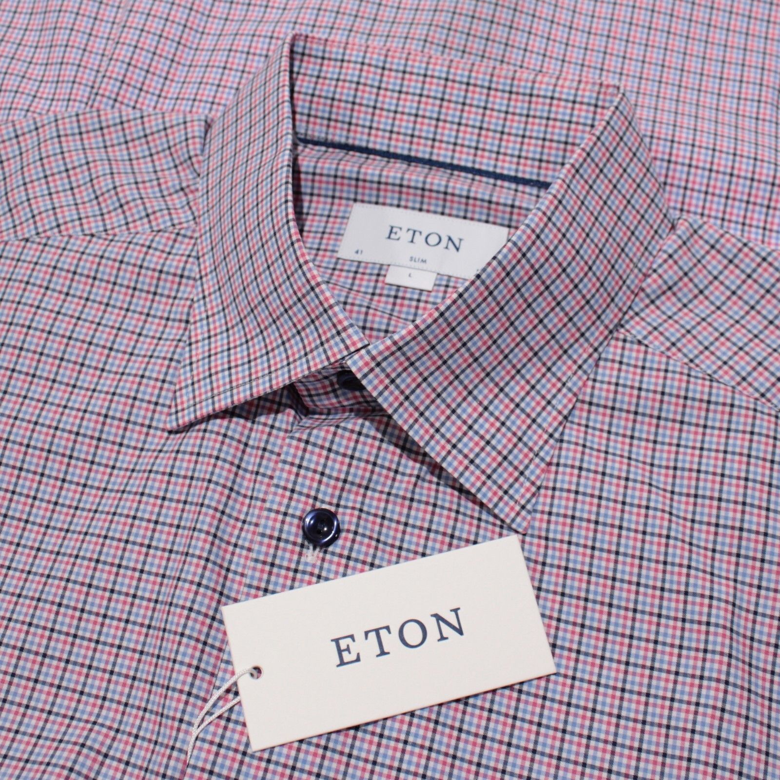 Eton Eton New with tags Shirt Size L US In Red Size US L / EU 52-54 / 3 - 1 Thumbnail