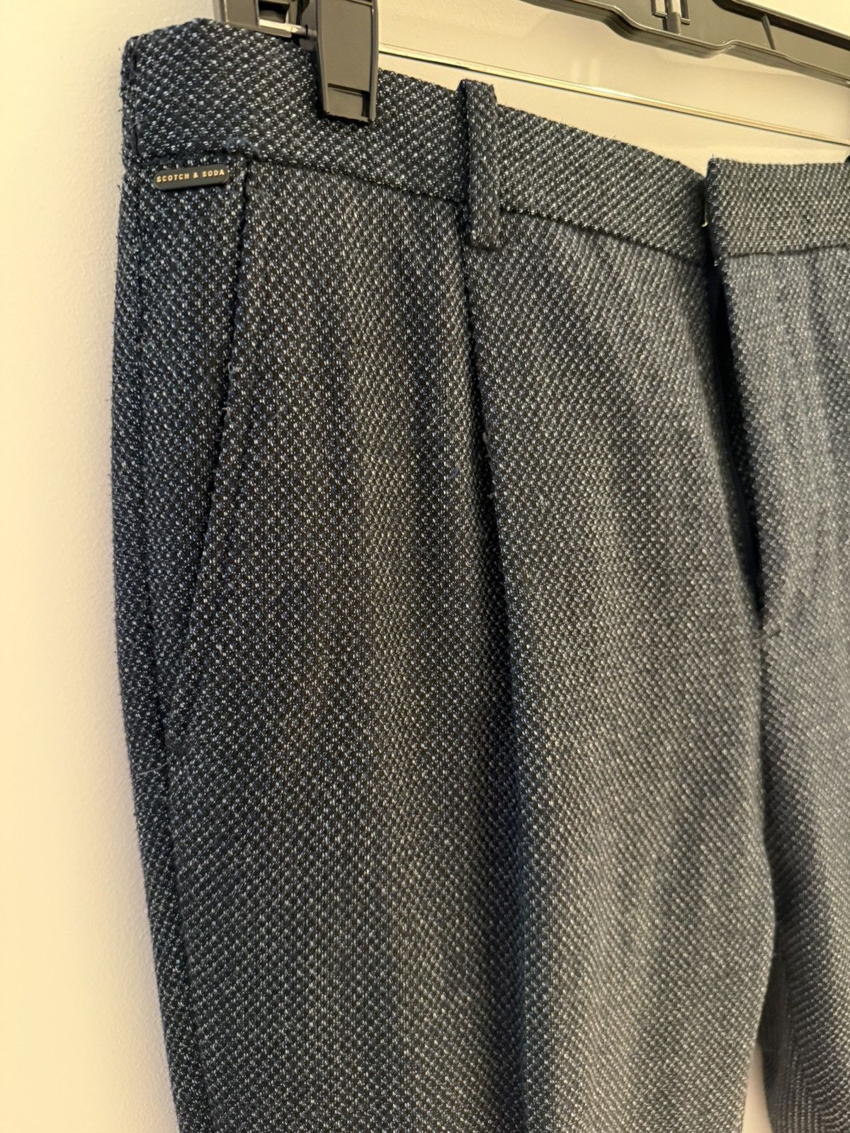 Scotch & Soda Scotch & Soda Dark Blue Mens Pants Size US 32 / EU 48 - 2 Thumbnail