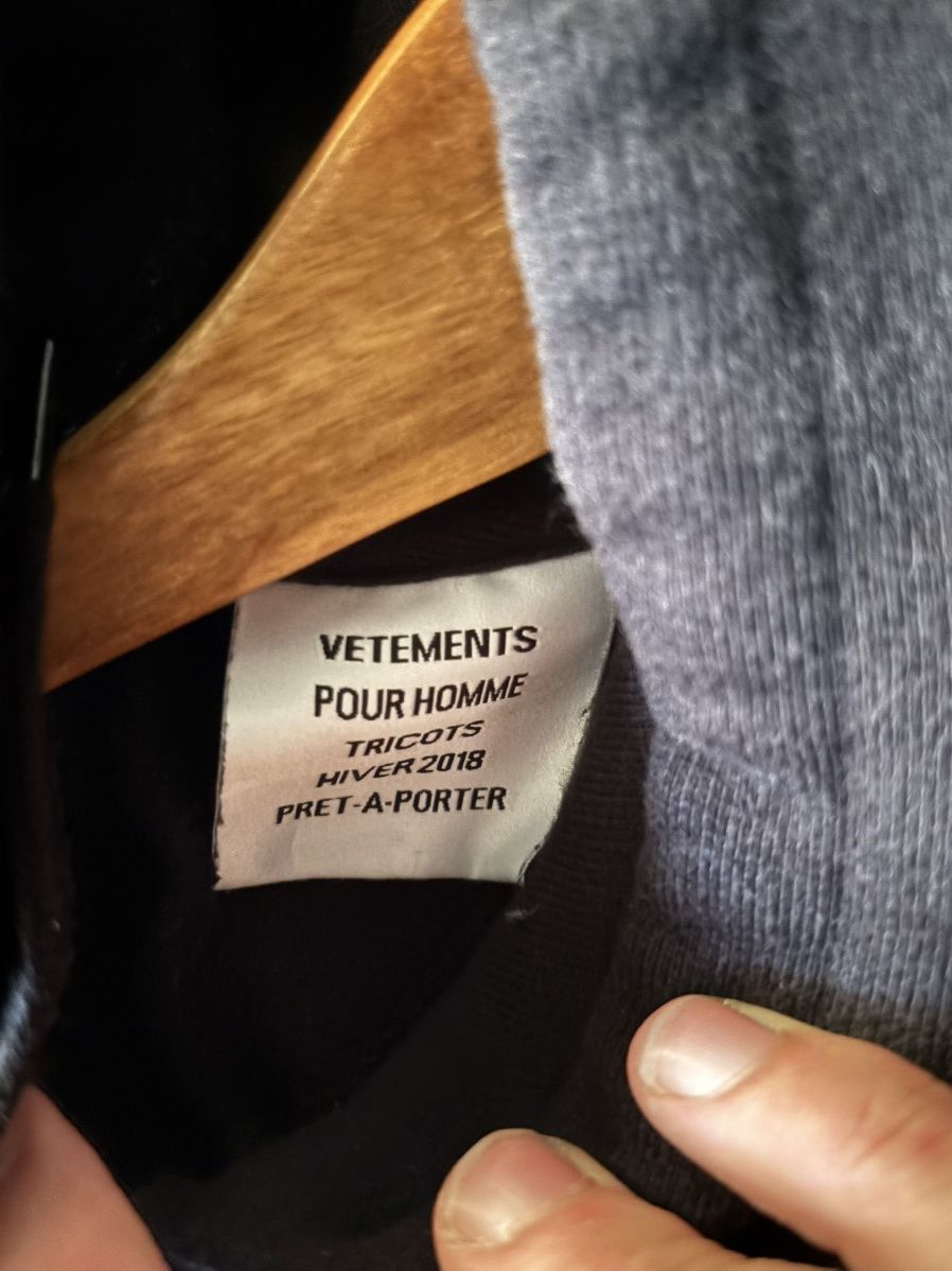 Vetements Vetements Antwerpen 2018 hoodie Size US XS / EU 42 / 0 - 7 Thumbnail