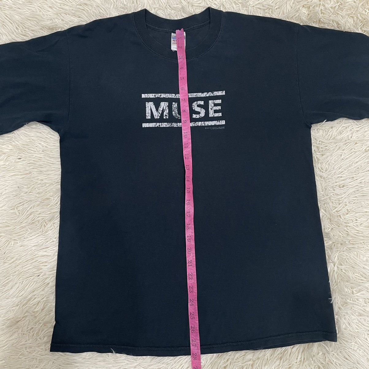 Band Tees Vintage MUSE Spell Out 2005 Size US L / EU 52-54 / 3 - 17 Thumbnail