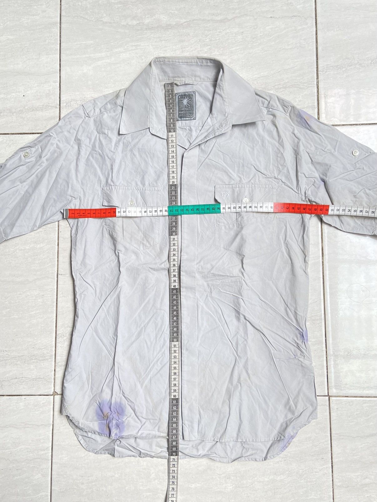 Maison MIHARA YASUHIRO MIHARAYA SUHIRO Grey Shirt Size US S / EU 44-46 / 1 - 2 Thumbnail