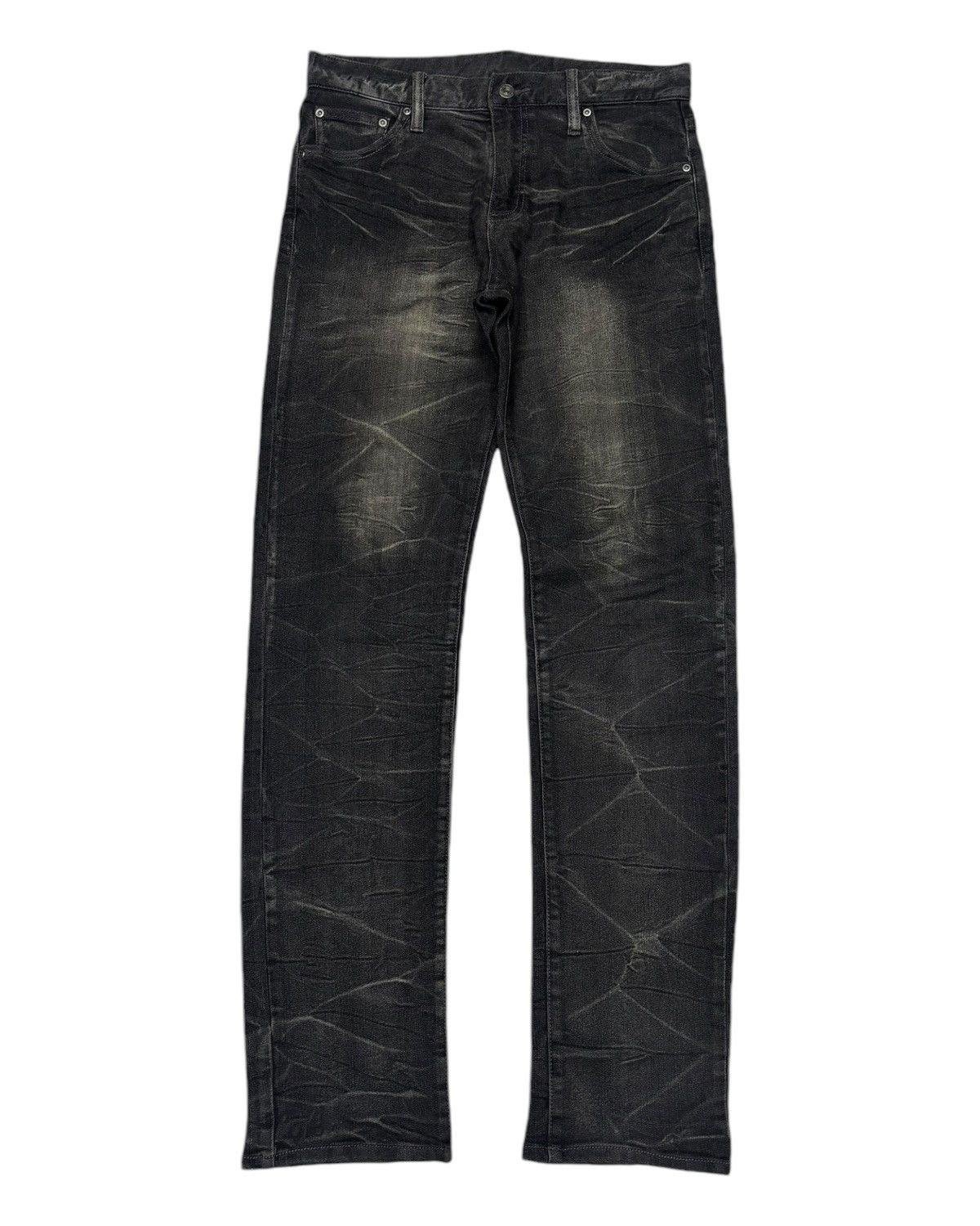 In The Attic 🔥IN THE ATTIC CLAWMARK PUNK DENIM JEANS Size US 30 / EU 46 - 7 Thumbnail