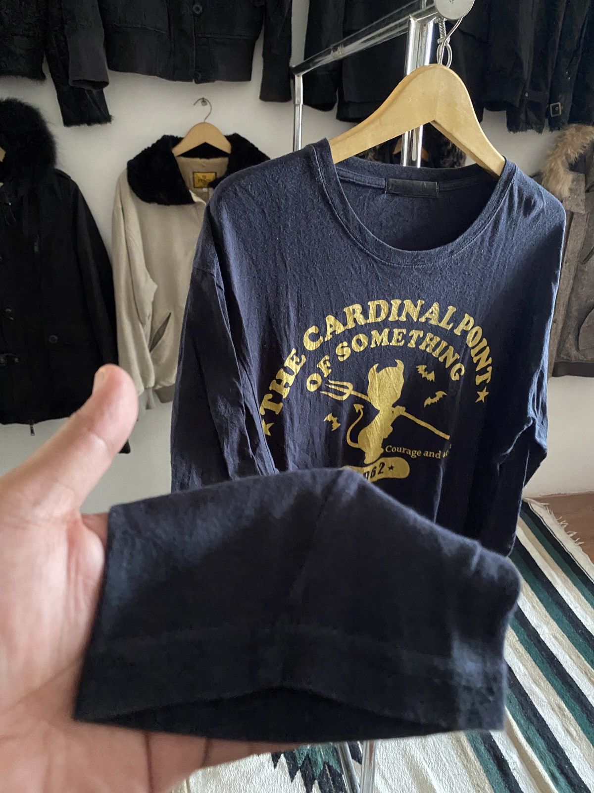 Japanese Brand Japanese Balmy & Awakening Devil Longsleeve Tee Size US XL / EU 56 / 4 - 2 Thumbnail