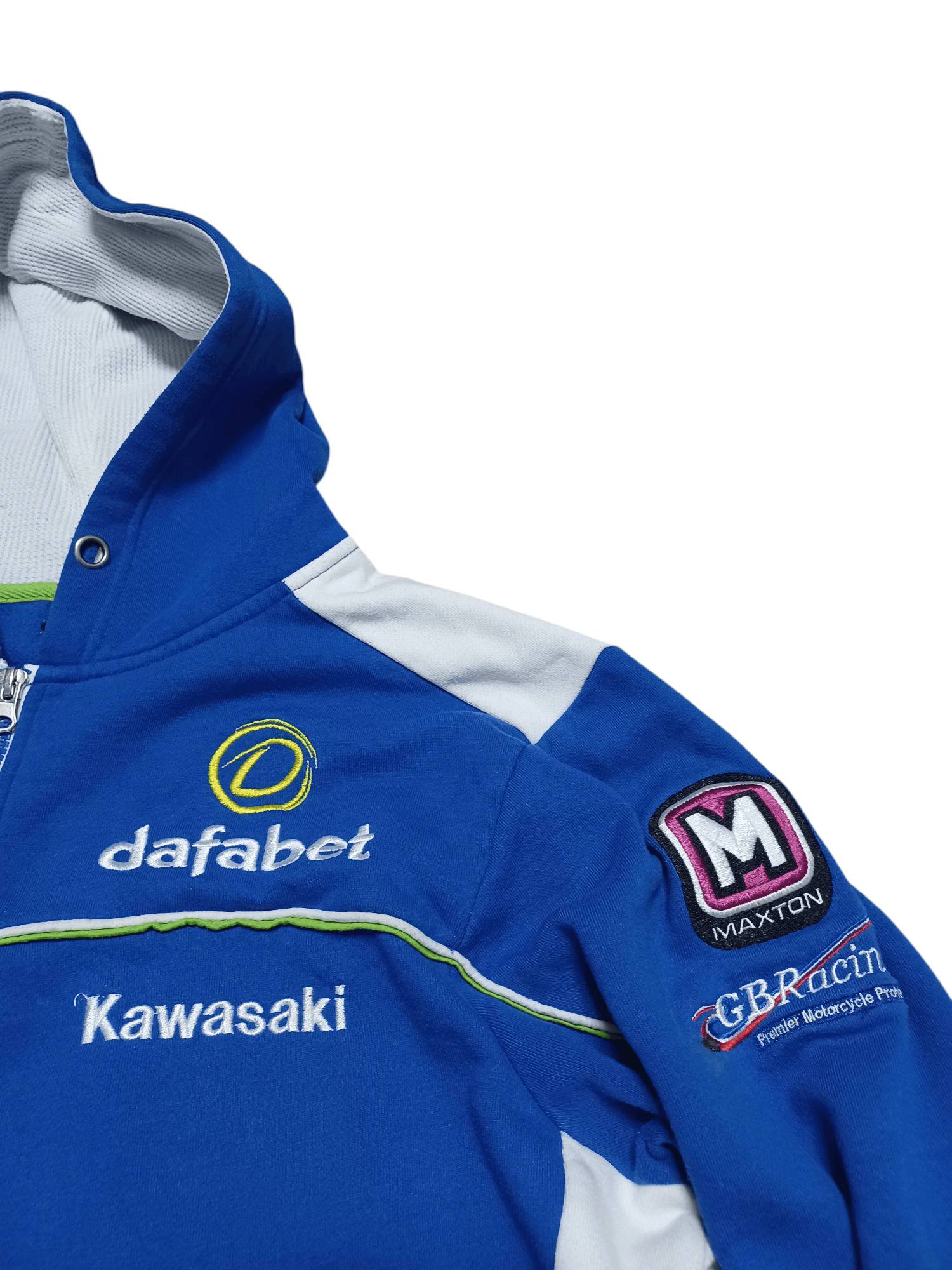 Formula 1 KAWASAKI BRITSH TRUCKS MOTORSPORT ISLE OF MAN ZIP HOODIE Size US L / EU 52-54 / 3 - 3 Thumbnail