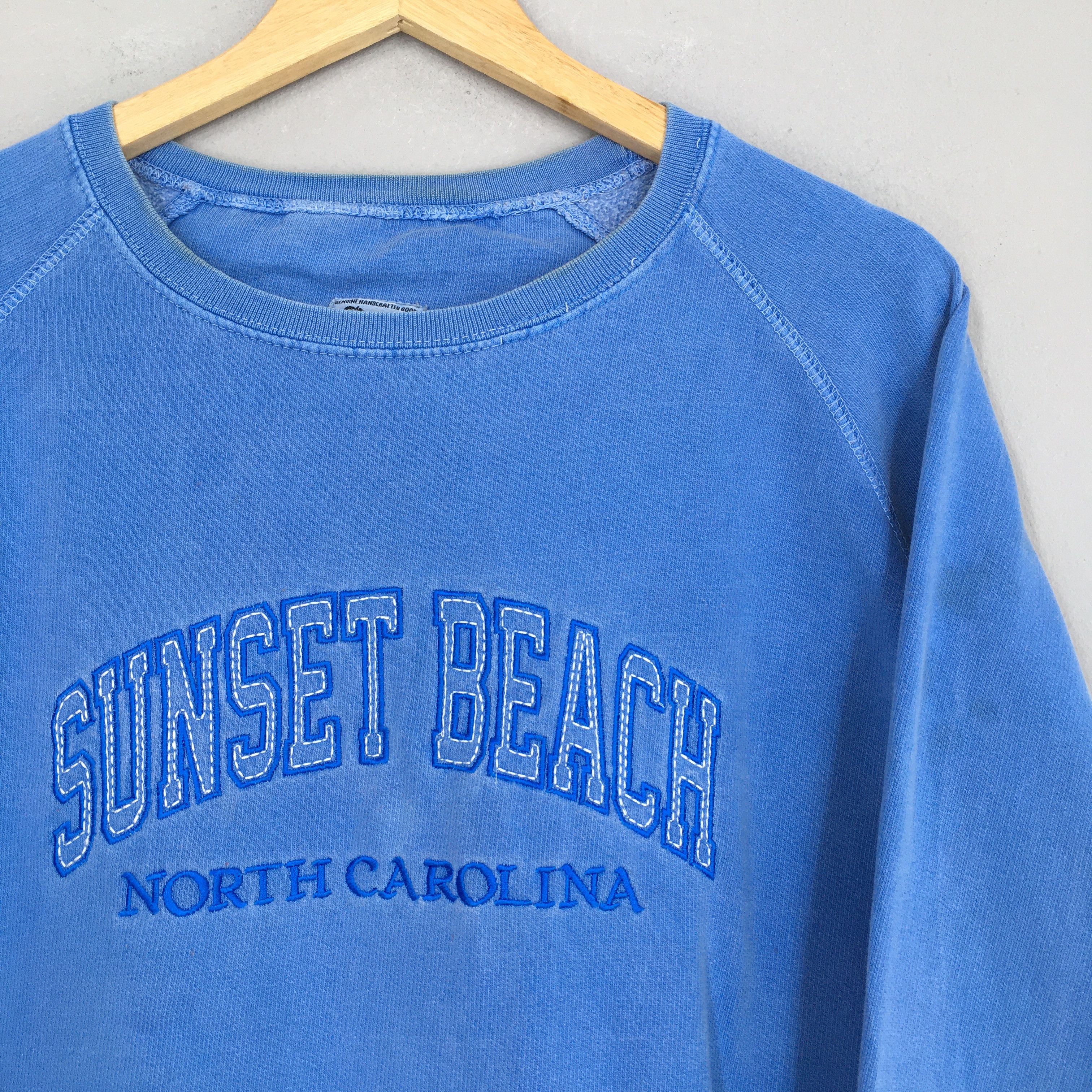 Vintage Vintage Y2K Sunset Beach North Carolina Sweatshirt XLarge Size US XL / EU 56 / 4 - 2 Thumbnail