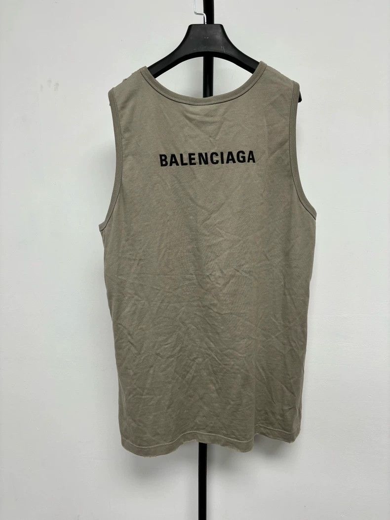 Balenciaga Balenciaga Embroidered vest waistcoat sleeveless Size US L / EU 52-54 / 3 - 1 Thumbnail