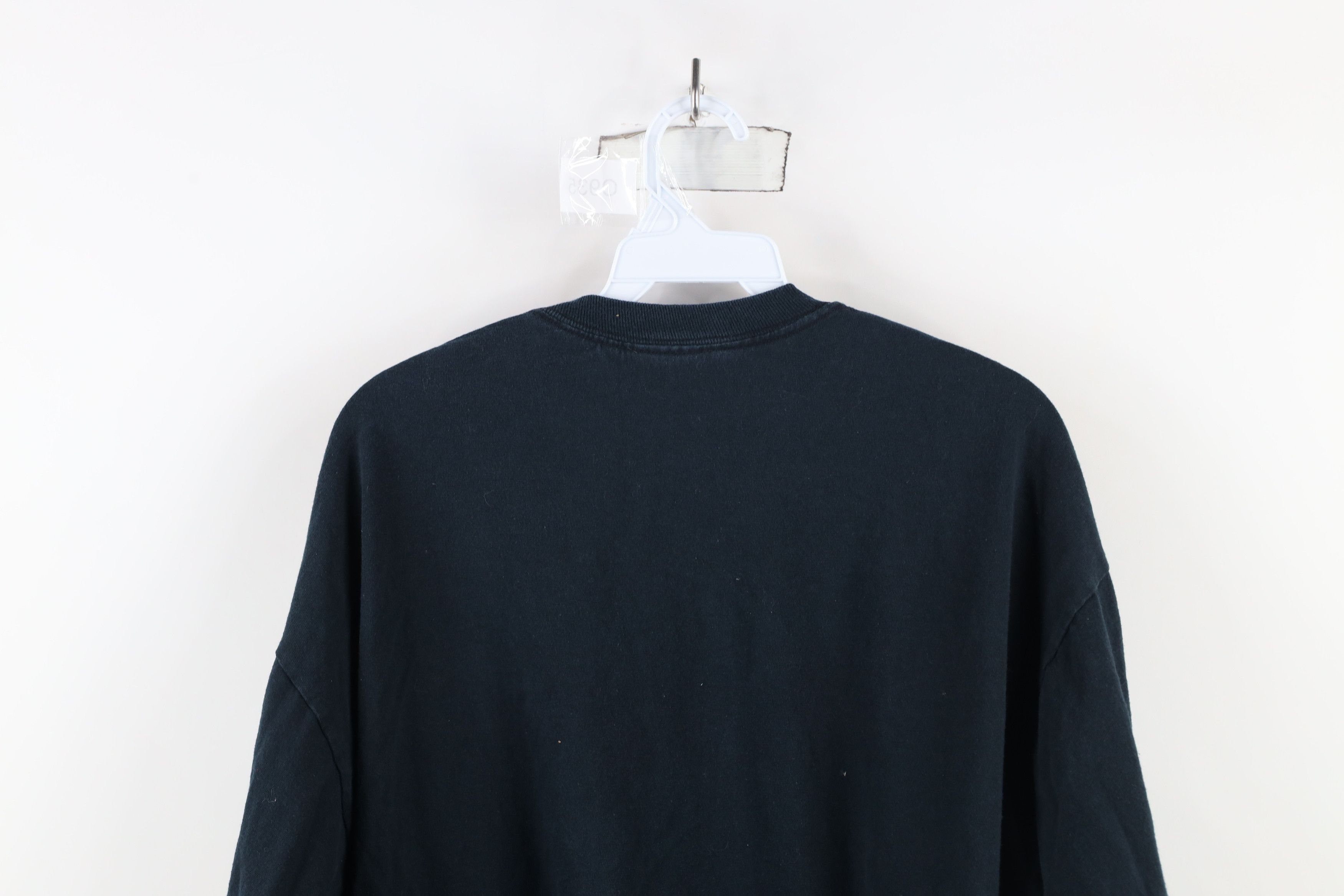 Vintage Vintage Y2K Streetwear Long Sleeve T-Shirt Black Cotton Size US XL / EU 56 / 4 - 9 Thumbnail