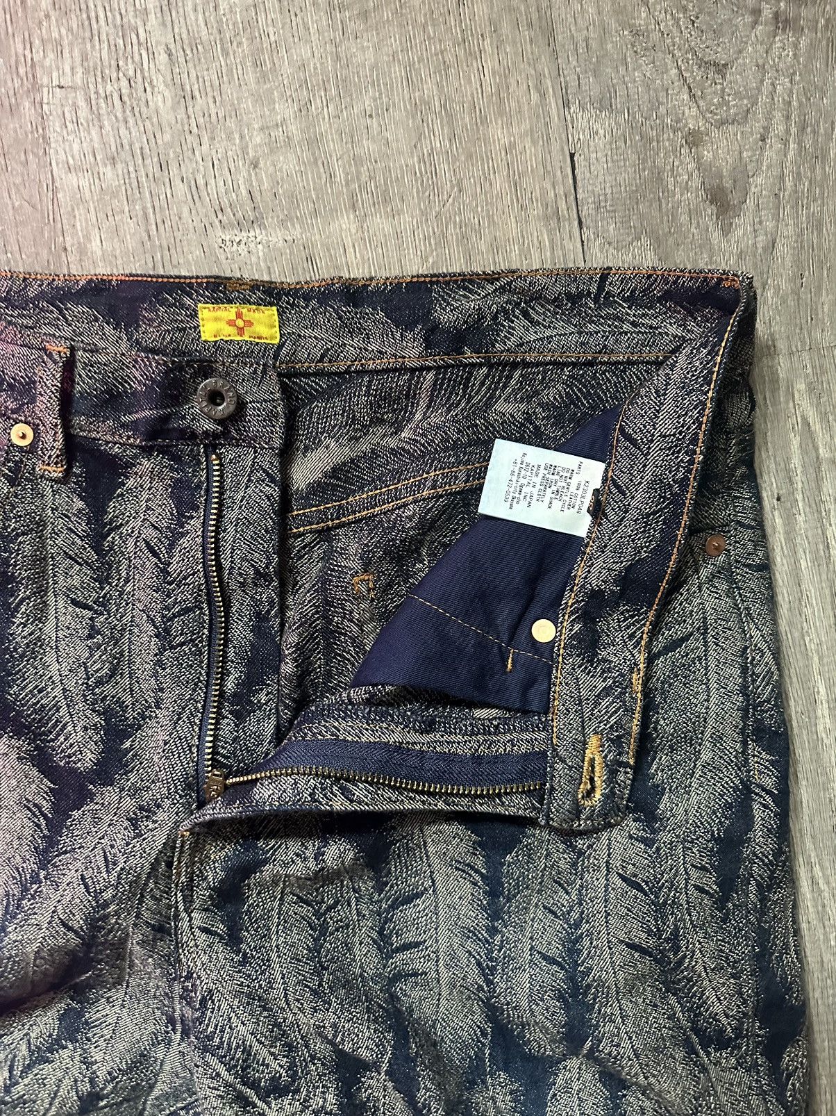 Kapital Dark Raw Feathered Kapital Denim Size US 36 / EU 52 - 3 Thumbnail