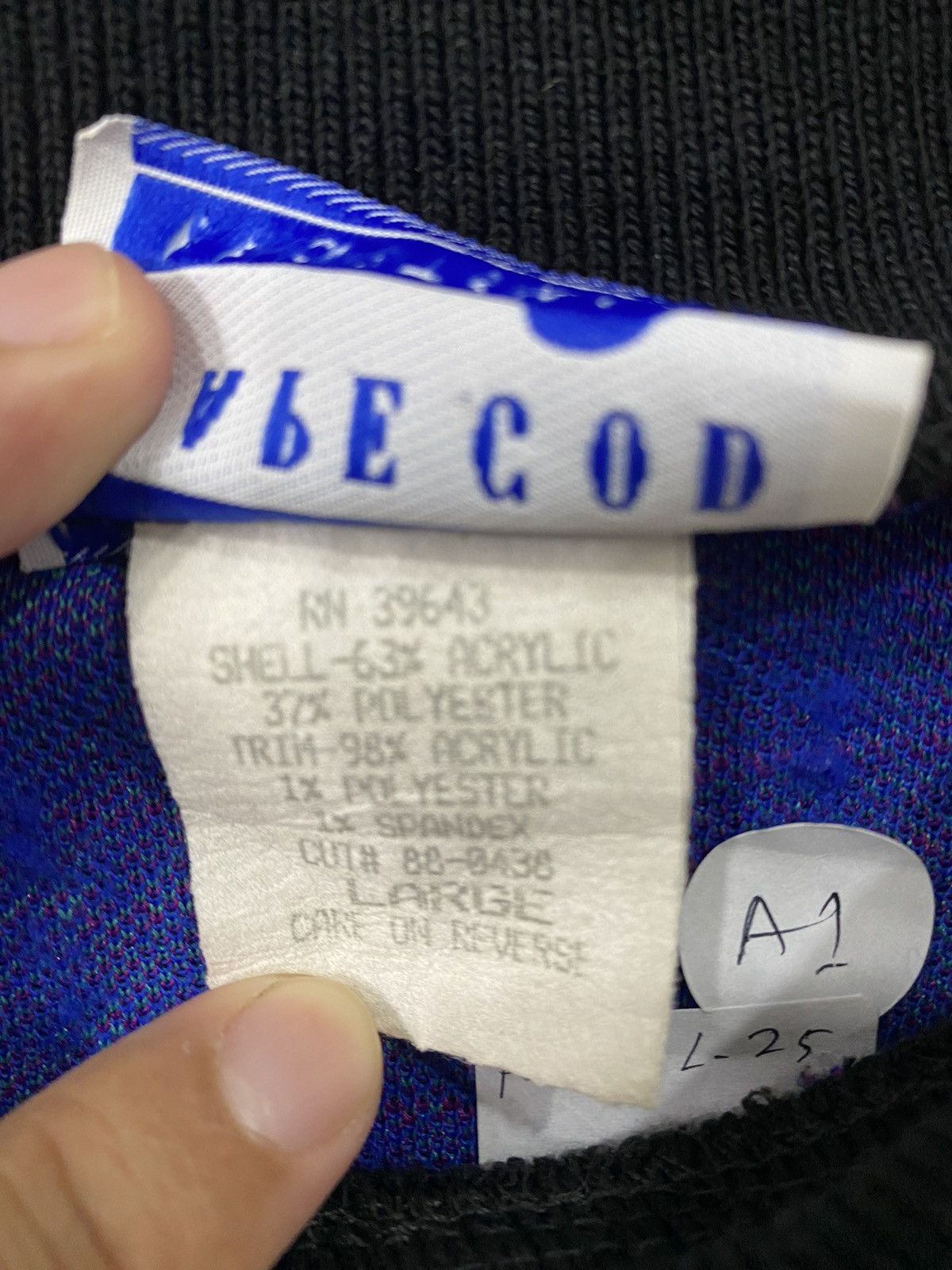 Vintage Vintage CAPE COD sportswear brand sweatshirt Size US L / EU 52-54 / 3 - 4 Thumbnail