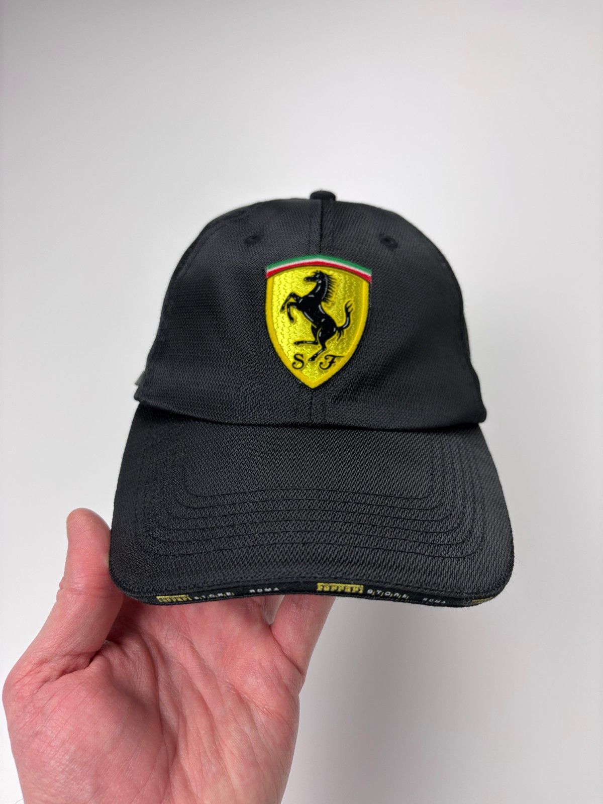 Ferrari Mens Scuderia Ferrari F1 Team Cap Black One Size Size ONE SIZE - 1 Thumbnail