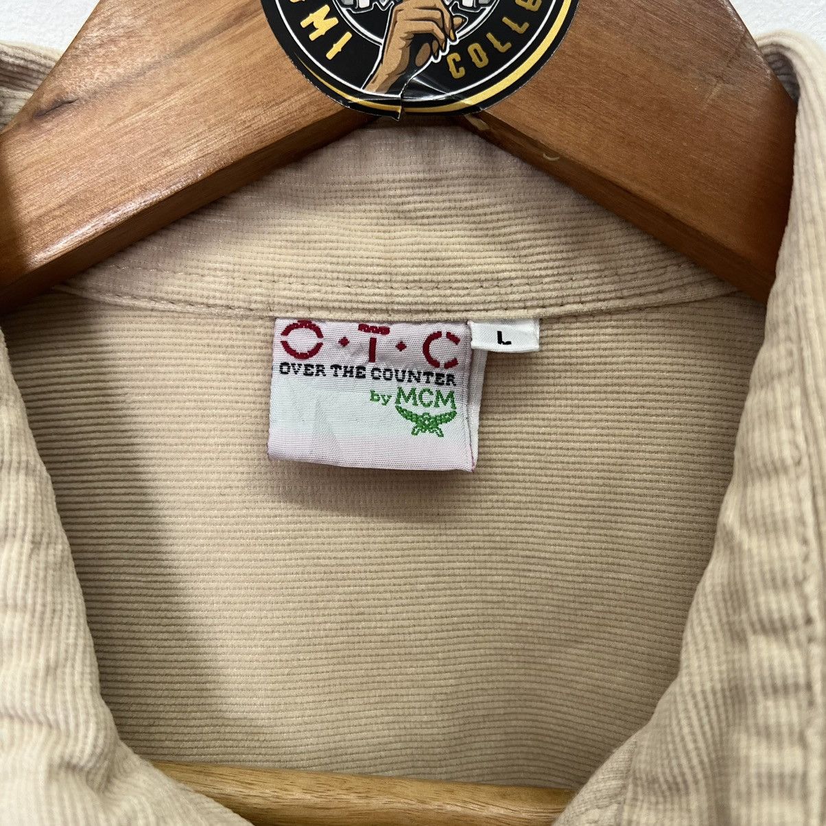 MCM × Vintage Vintage Over The Counter By MCM Corduroy Button Up Size US L / EU 52-54 / 3 - 3 Thumbnail