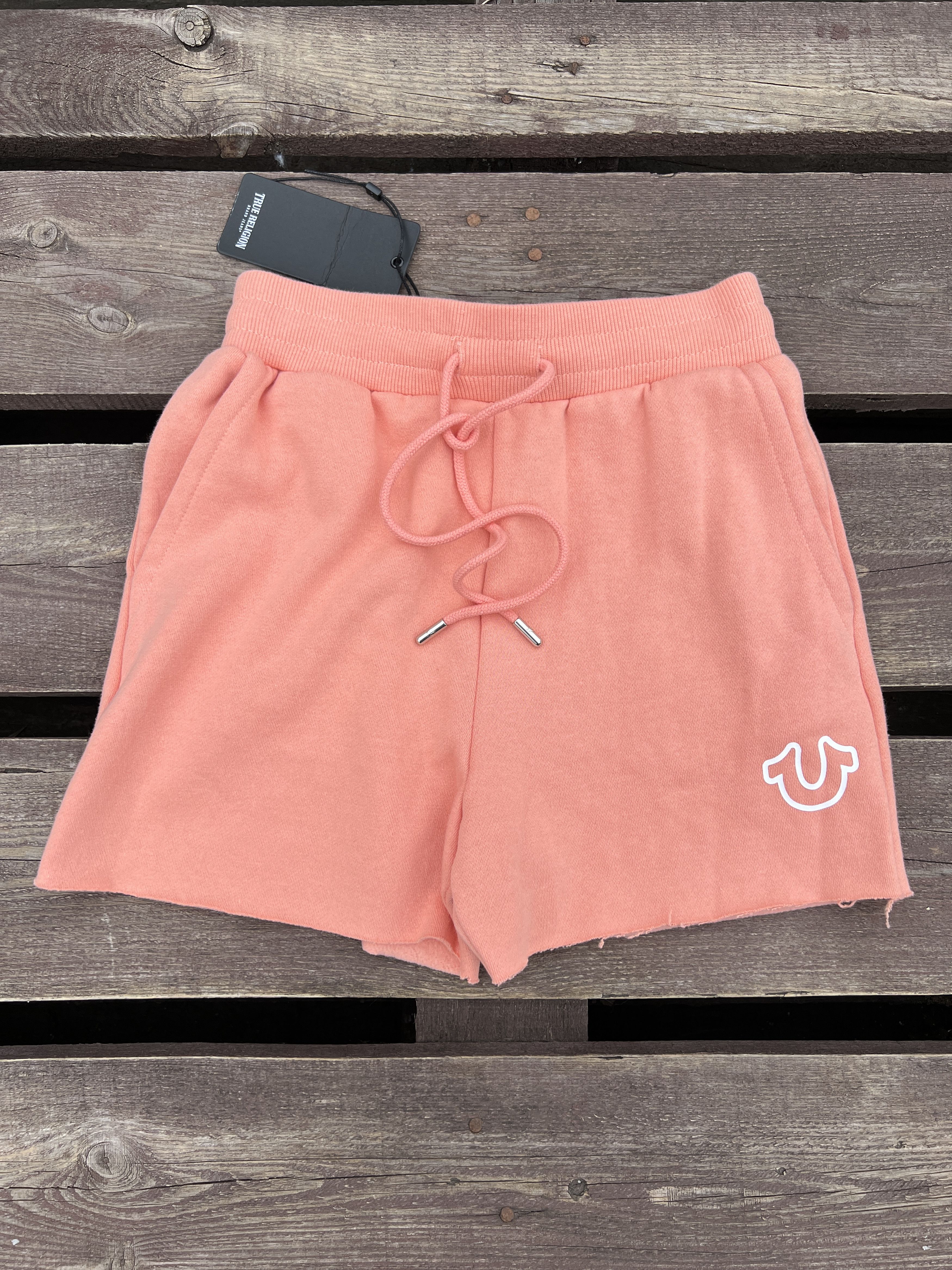 True Religion True Religion Peach Jersey Lounge Shorts Size 25" / US 0 / IT 36 - 1 Thumbnail