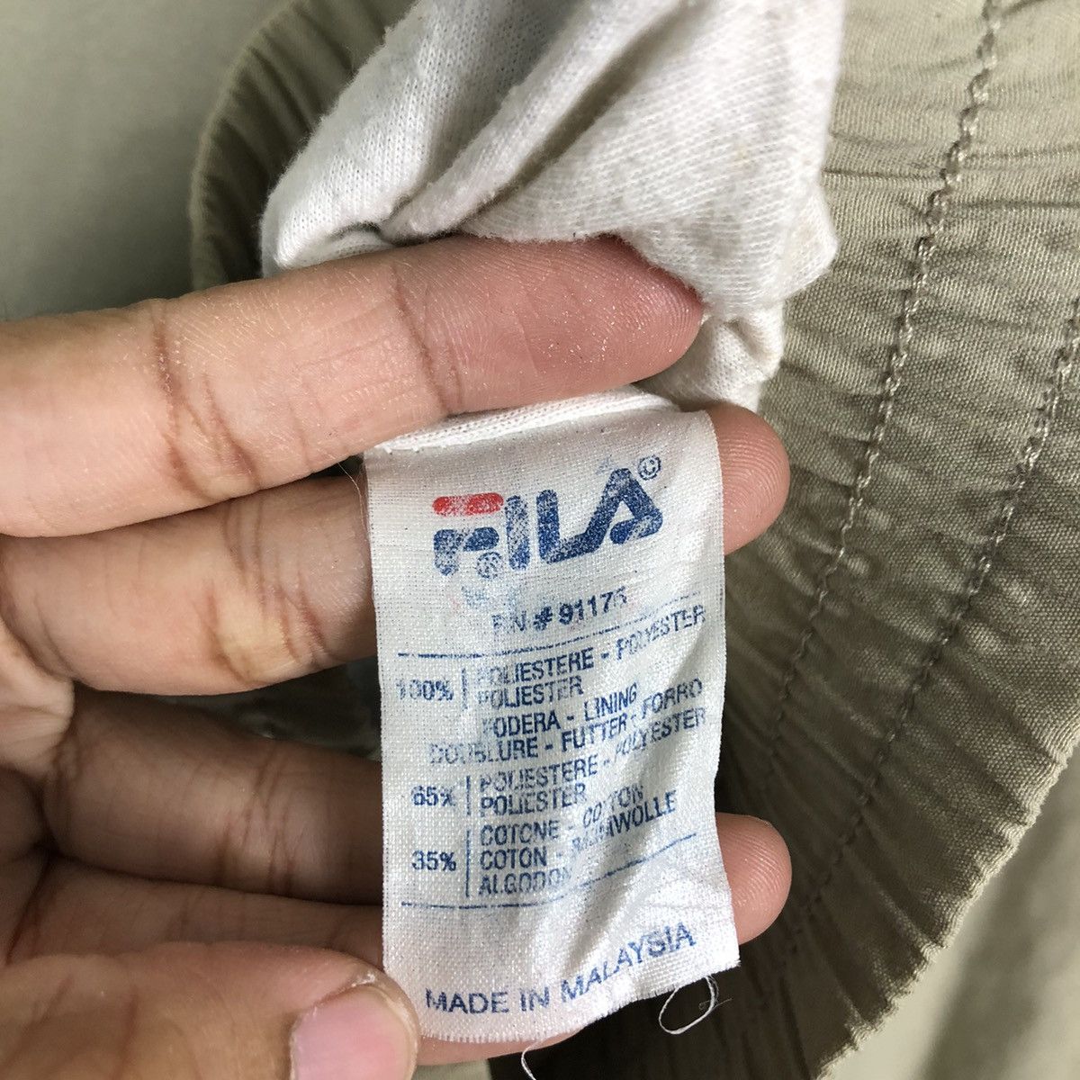 Japanese Brand 🔥Vintage Bomber Jacket Fila Big Logo Streetwear Size US S / EU 44-46 / 1 - 16 Thumbnail