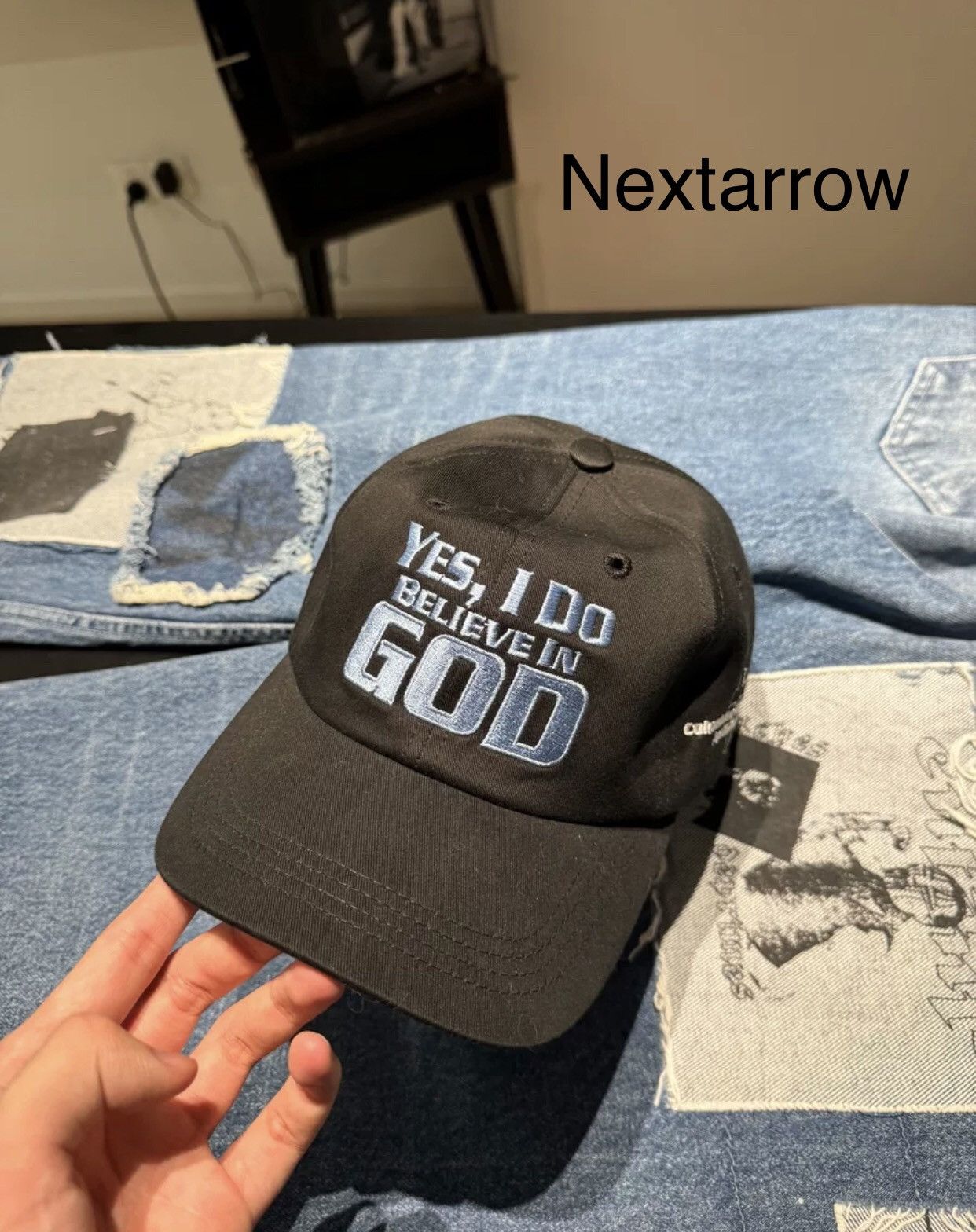 Enfants Riches Deprimes Enfants Riches Deprimes ERD 23FW Believe In God cap Size ONE SIZE - 2 Thumbnail