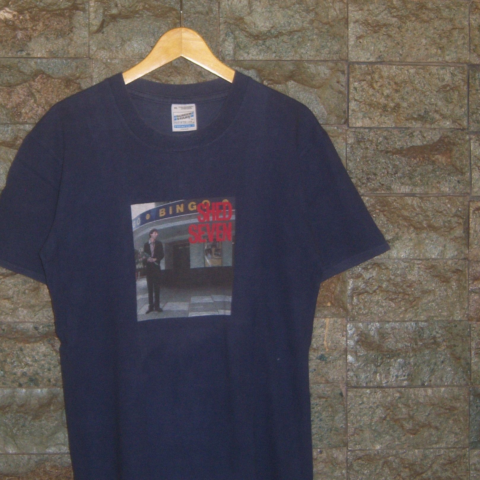 Band Tees × Vintage 1996 Shed Seven Chasing Rainbow Vtg Size Large Resize Size US M / EU 48-50 / 2 - 2 Thumbnail