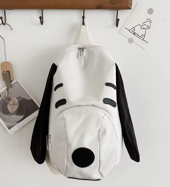 Other Little Dog Canvas Large Capacity Backpack Size ONE SIZE - 3 Thumbnail