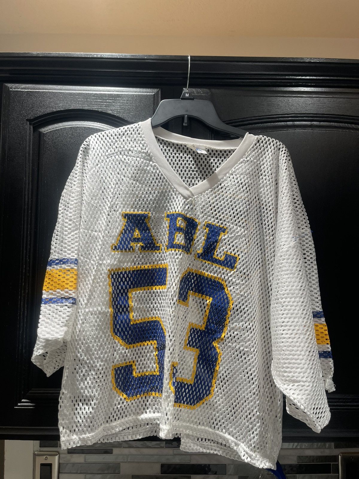 Other Sports Belle Vintage Cropped Football Jersey ABL #53 Size US L / EU 52-54 / 3 - 1 Thumbnail