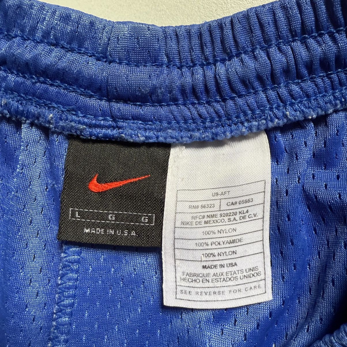 Nike × Vintage Vintage 90s Nike Basketball Shorts Size US 36 / EU 52 - 6 Thumbnail