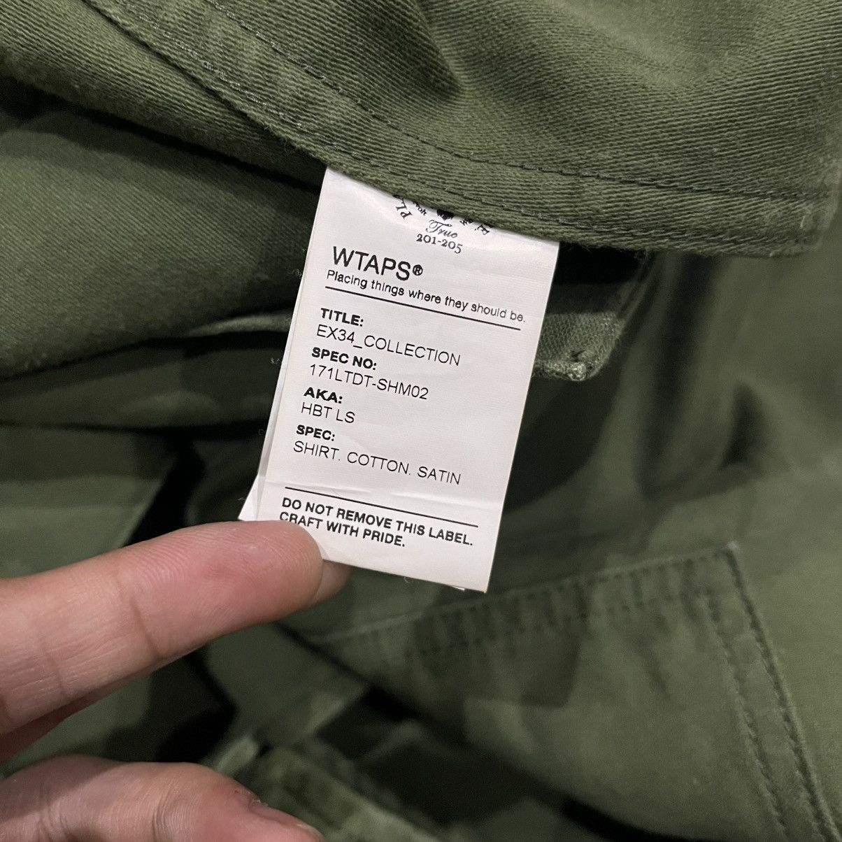 Wtaps Wtaps Hbt LS Shirt Size US S / EU 44-46 / 1 - 8 Thumbnail