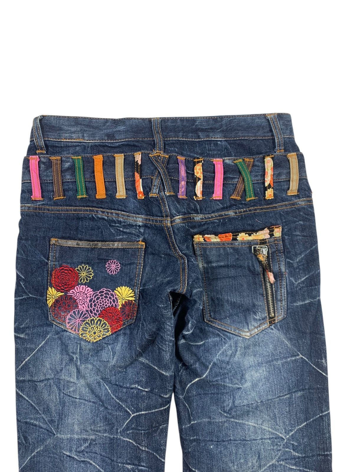 Tornado Mart Japanese brand double waist jeans pants Size US 30 / EU 46 - 10 Thumbnail