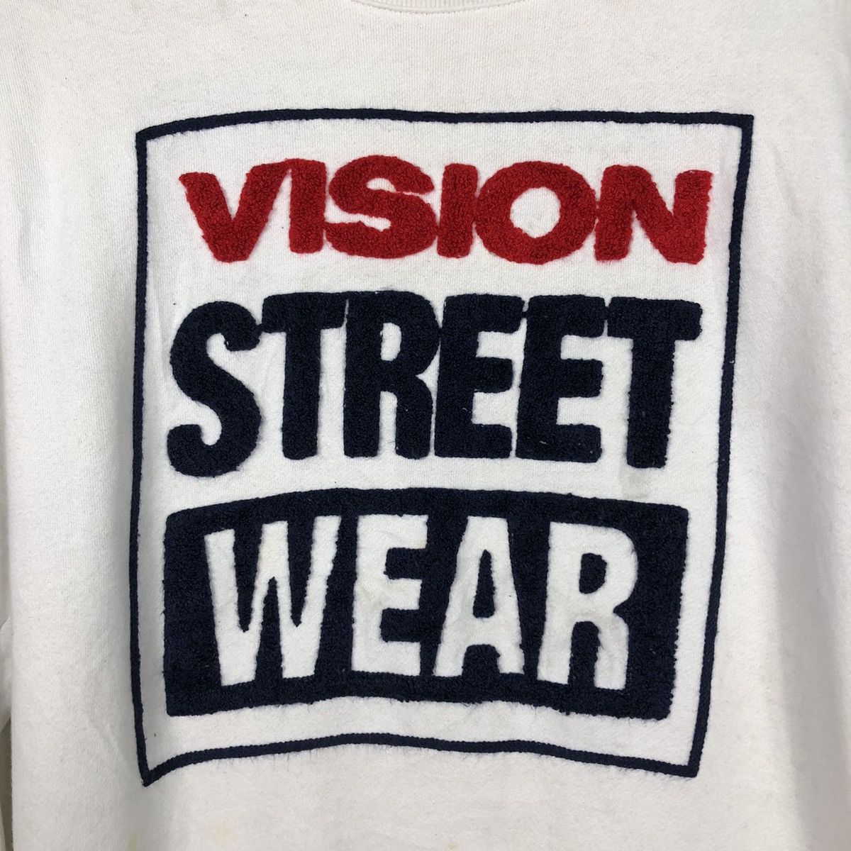 Japanese Brand 📌Vintage Sweatshirt Vision Streetwear Big Logo Size US M / EU 48-50 / 2 - 13 Thumbnail