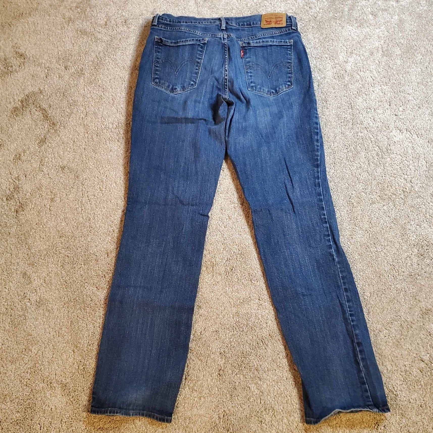 Levi's Levi's 505 Jeans Mens 30x30 Medium Wash Distressed Work Denim Blue Classic American Size US 30 / EU 46 - 3 Thumbnail