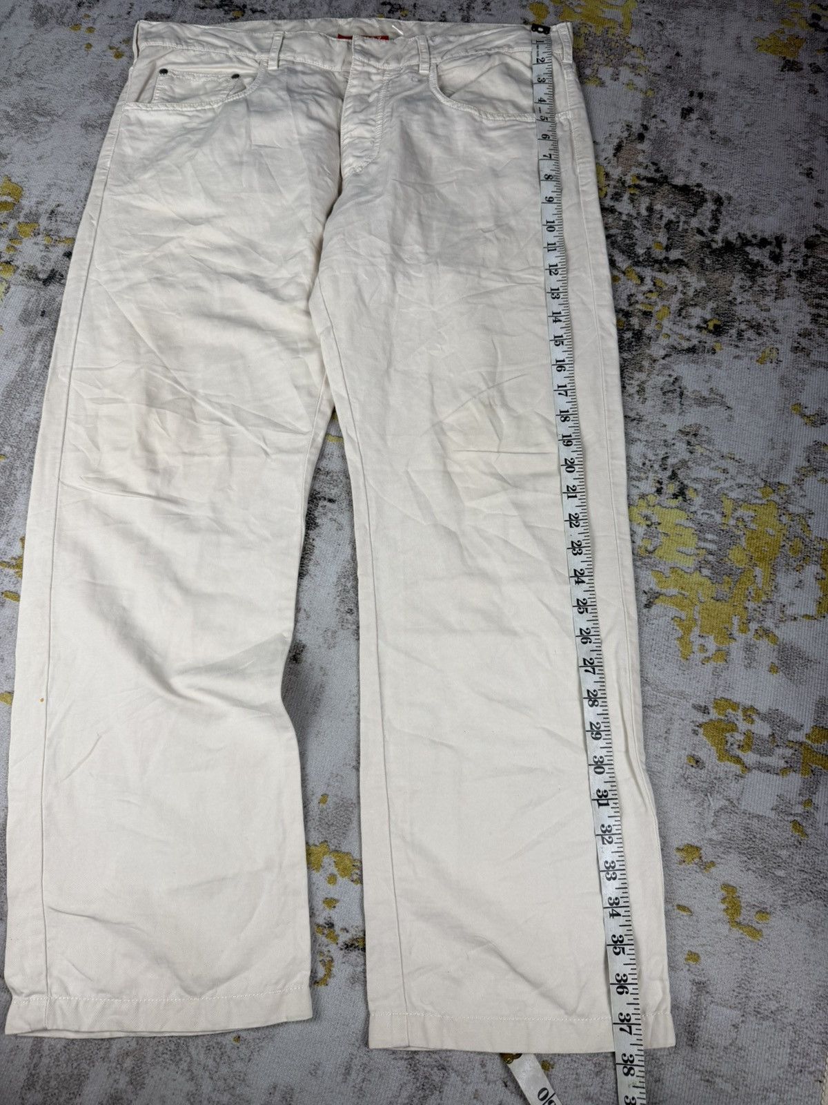 Prada Vintage Prada Cream Pants Size US 35 - 13 Thumbnail