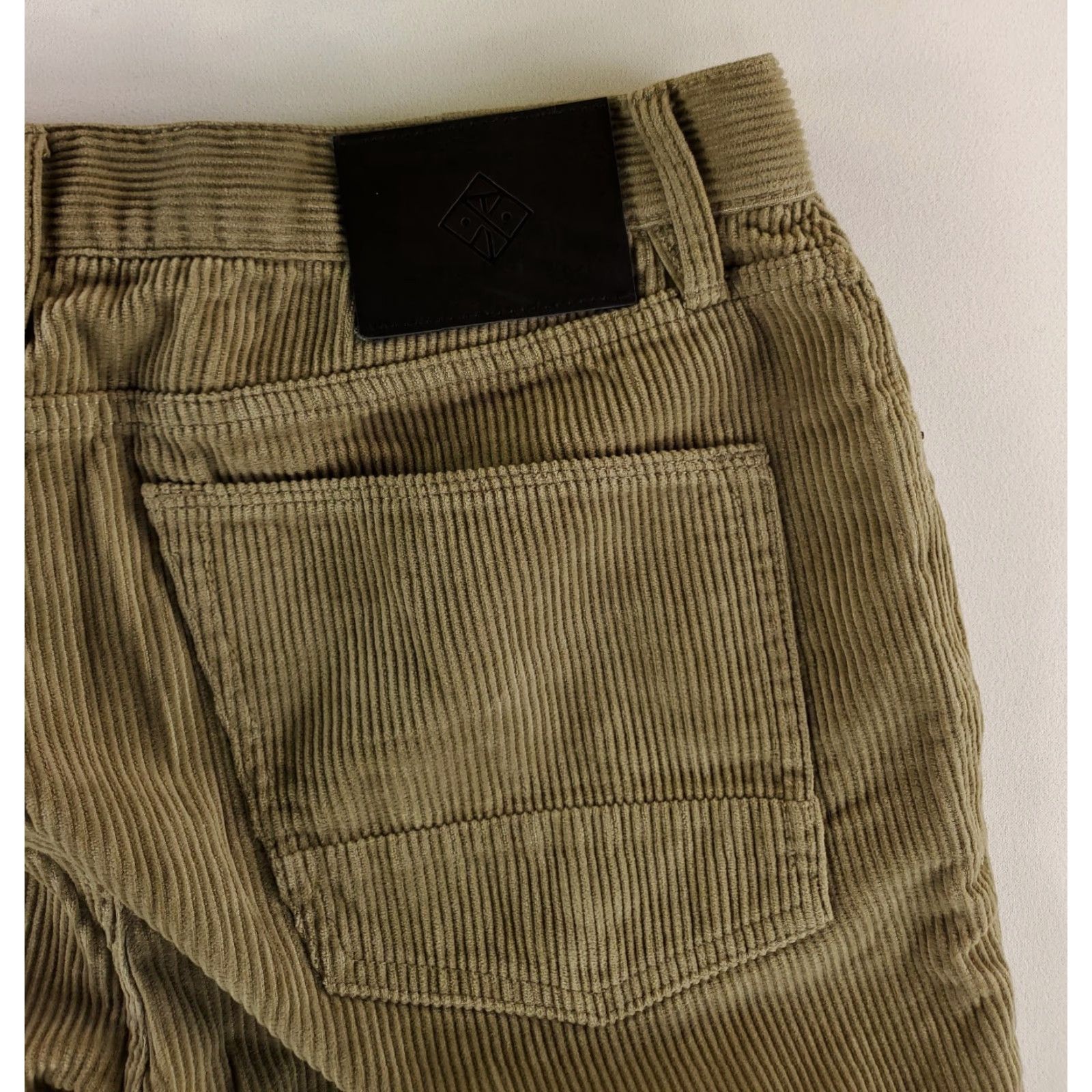 Roark Roark HWY 128 Straight Fit Corduroy Pants Brown Mens 33x32 Inseam 32 Beige Chino Mens 33 32 Actual Size US 33 - 3 Thumbnail