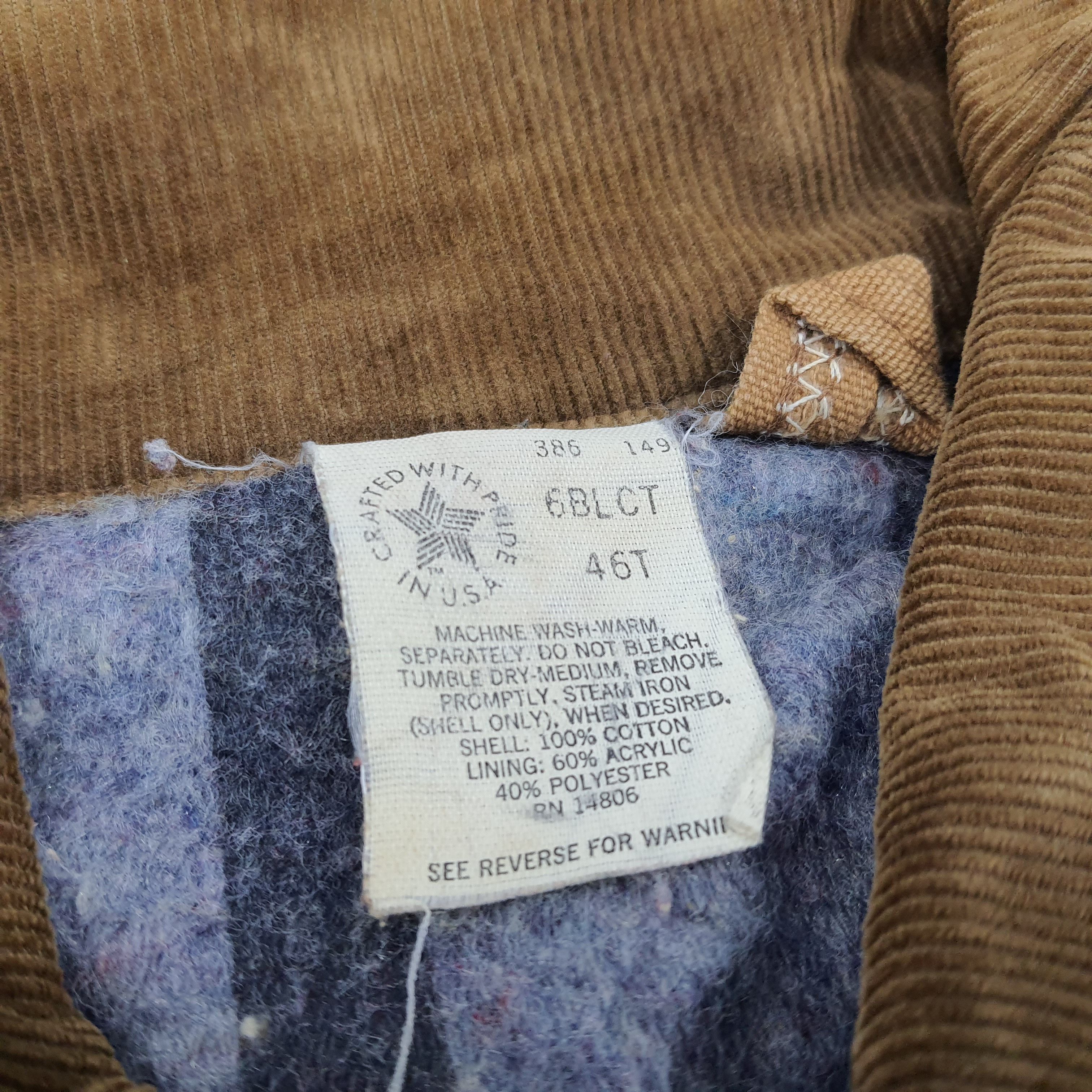 Carhartt × Vintage Vintage Carhartt Detroit Workwear Heavy Jacket Size US XXL / EU 58 / 5 - 4 Thumbnail