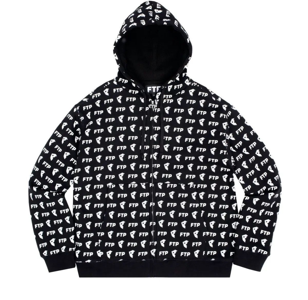 Fuck The Population FTP x Famous Allover Zip Hoodie Size US XL / EU 56 / 4 - 2 Thumbnail