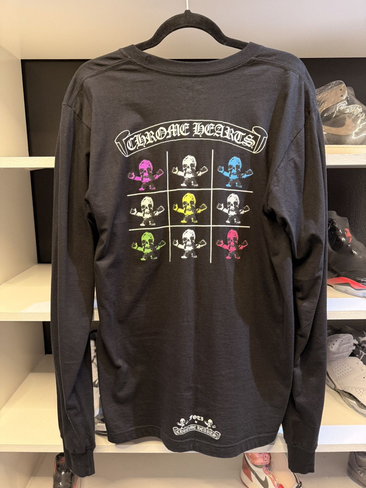 Chrome Hearts Chrome Hearts Foti Tic Tac Toe T-Shirt Black Size US L / EU 52-54 / 3 - 8 Thumbnail
