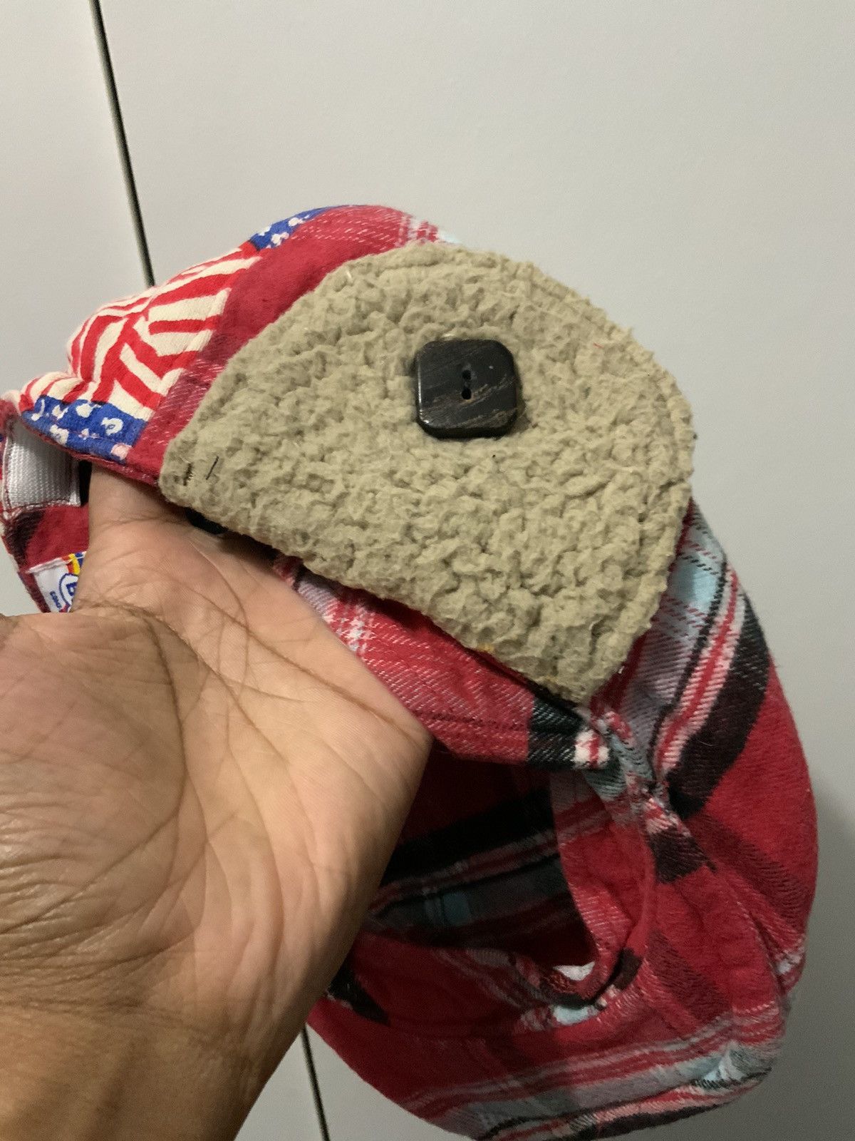 If Six Was Nine Boohomes Patchwork Winter Ski Beretta Flat Hat Size ONE SIZE - 9 Thumbnail