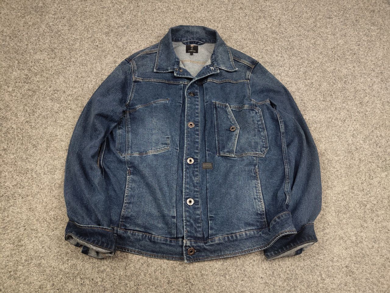 G-Star Vintage G Star Raw Scutar Light Faded Pocket Denim Jacket Size US S / EU 44-46 / 1 - 2 Thumbnail