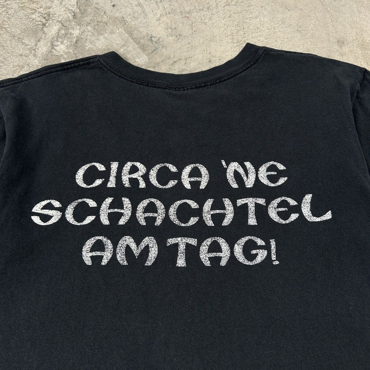 Vintage 1990s German Wording Tee Size US M / EU 48-50 / 2 - 13 Thumbnail