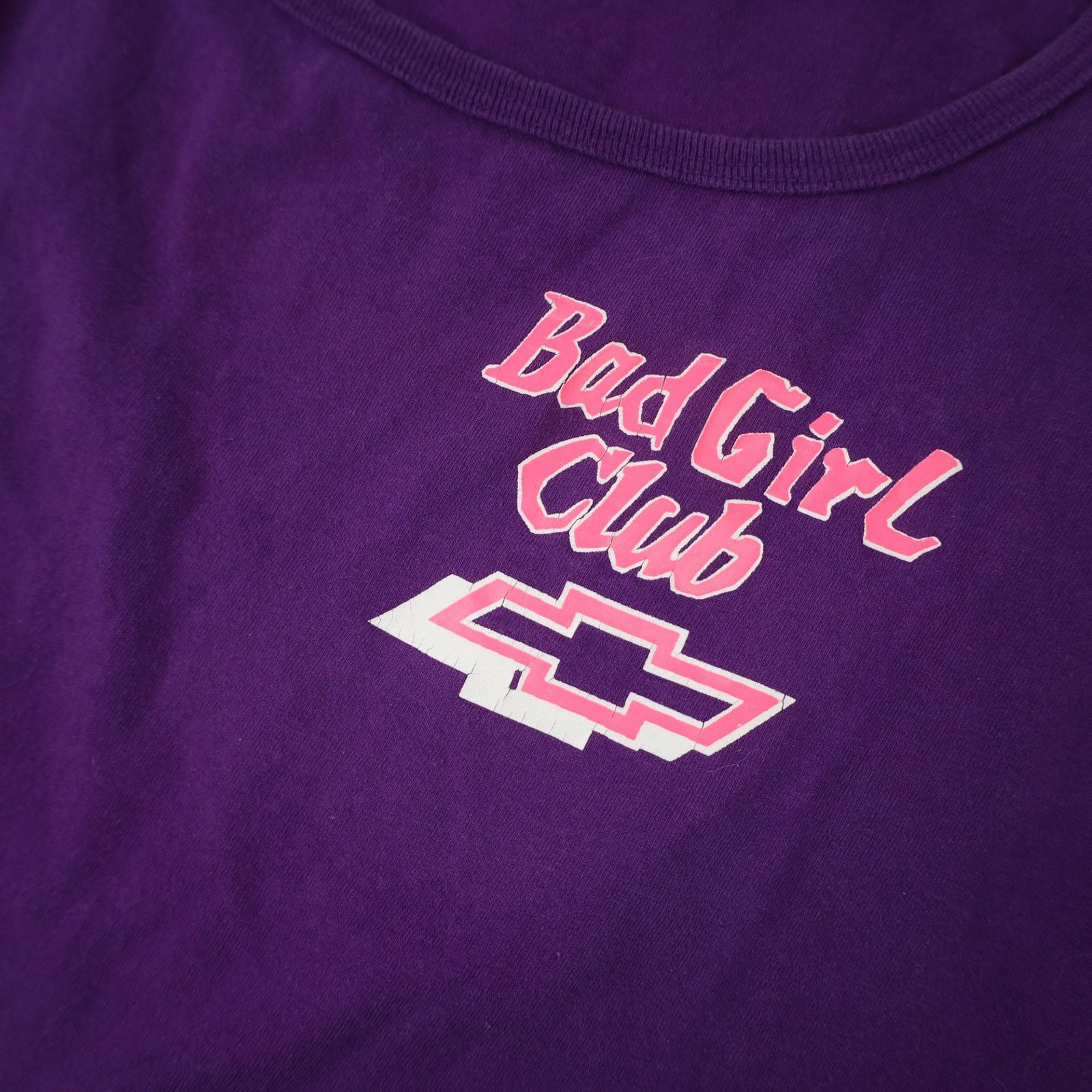 Chevrolet × Vintage Vintage Chevy "Bad Girl Club" Graphic Tank top Size XL / US 12-14 / IT 48-50 - 4 Thumbnail