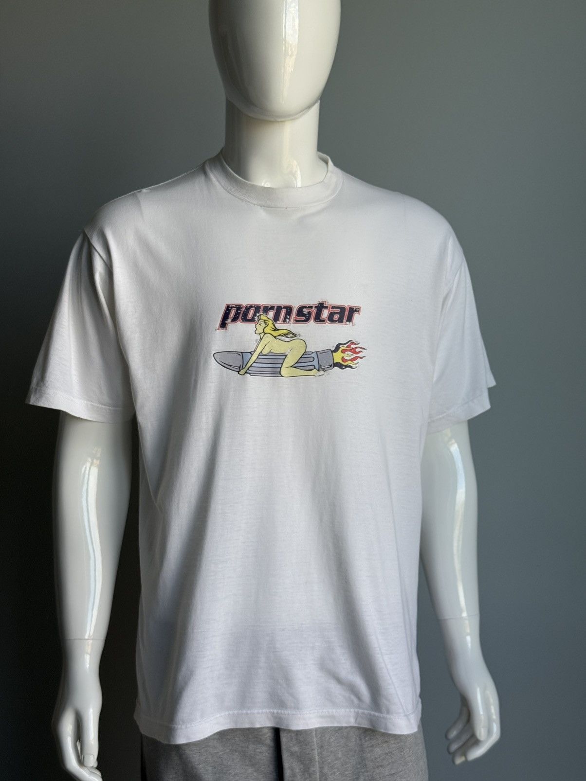 Hook-Ups Vintage 90’s Pornstar Tee Size US L / EU 52-54 / 3 - 2 Thumbnail