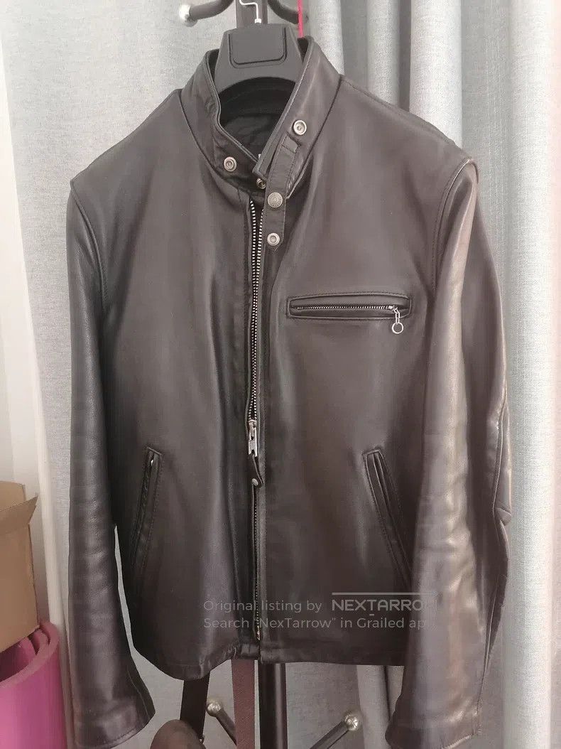 Schott Schott NYC 141 Classic Racing Moto Jacket of American Orig Size US S / EU 44-46 / 1 - 1 Thumbnail