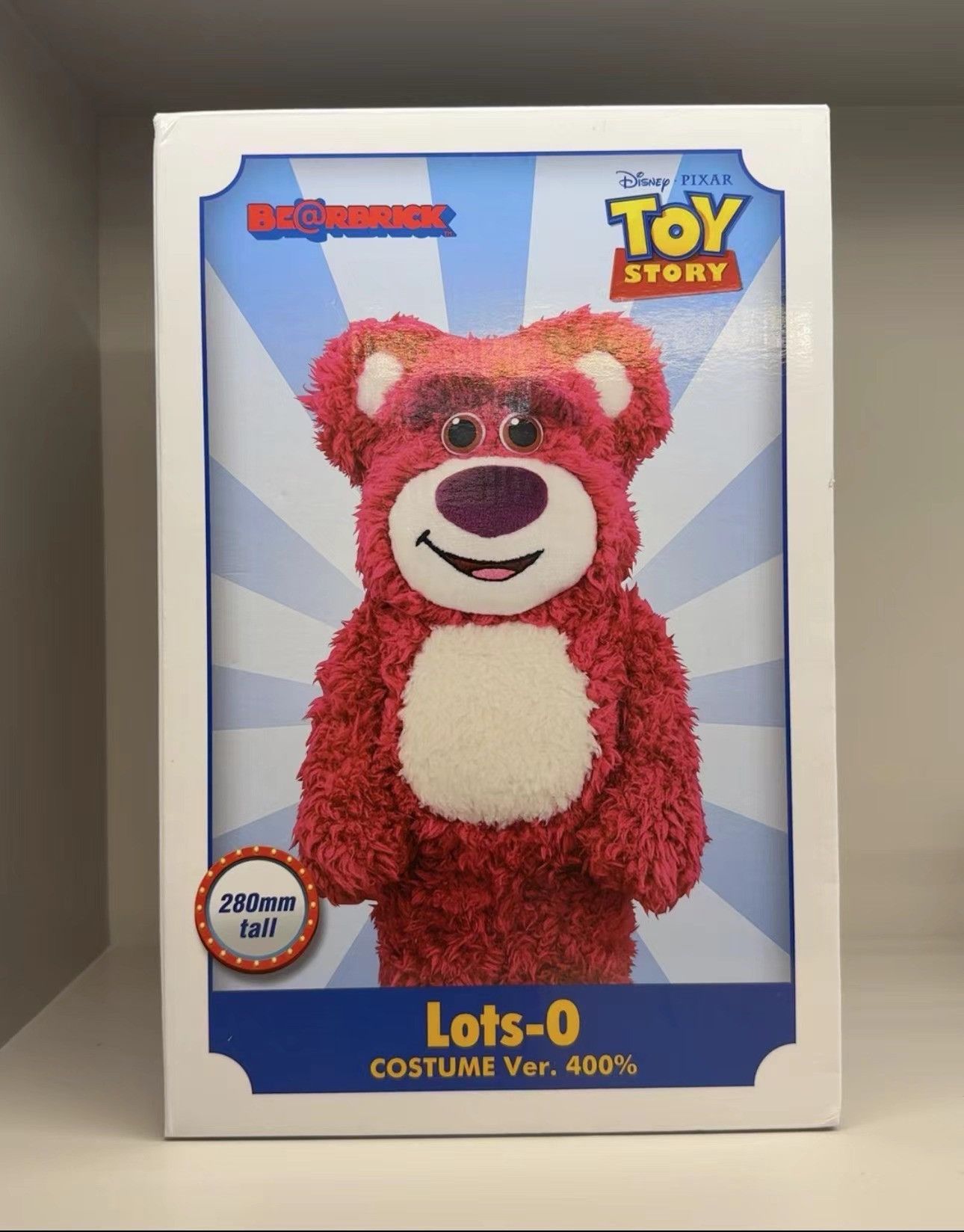 Japanese Brand × Medicom Toy Bearbrick Disney Pixar Toy Story Lots-O Costume 400% Size ONE SIZE - 3 Thumbnail