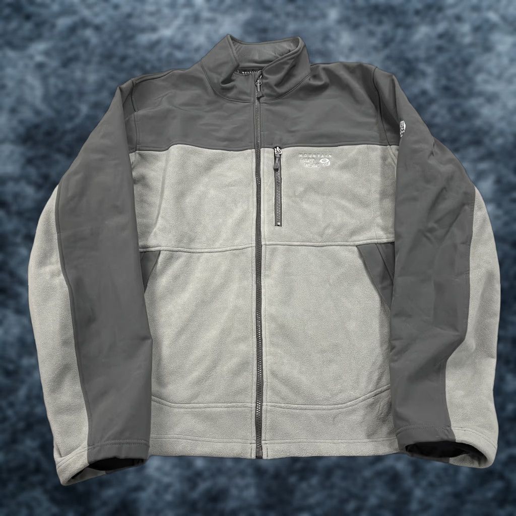 Mountain Hardwear Mountain Hardwear Jacket Mens XL Gray Full Zip Outer Shell Polyester Fleece Logo Outdoor Hiking Bomber Jacket Mens XL Gray Logo Outdoor 90s? Size US XL / EU 56 / 4 - 1 Thumbnail